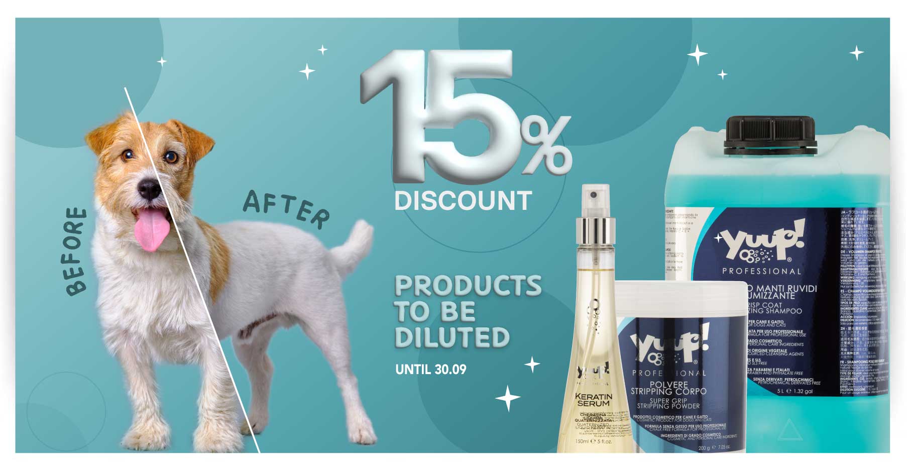 Promo manti tuvidi 15% sui prodotti professionali